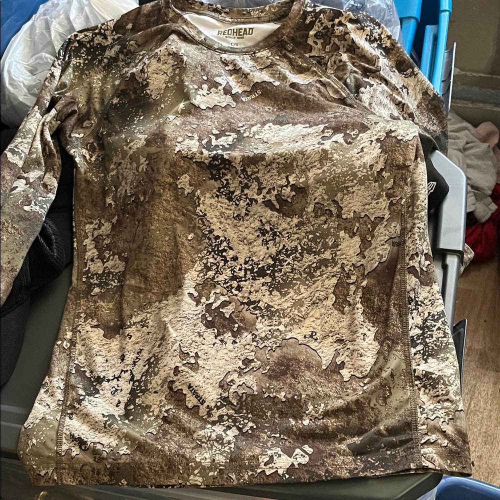 RedHead Women's Earthy Camouflage Long Sleeve Tee